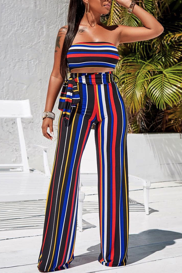 Lovely Sexy Bateau Neck Striped Black Qmilch Two-Piece Pants Set(With Belt)
Lovely Sexy Bateau Neck Striped Black Qmilch Two-Piece Pants Set(With Belt)