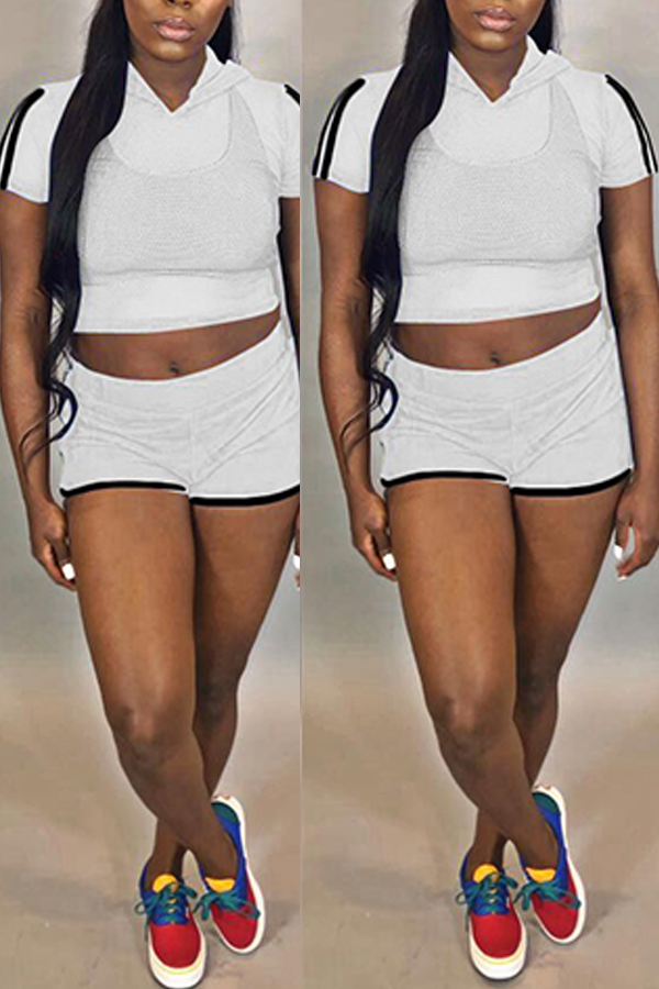 Lovely Trendy See-through White Two-piece Shorts Set( Without Take Inside)
Lovely Trendy See-through White Two-piece Shorts Set( Without Take Inside)