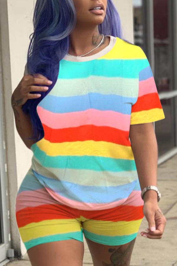 lovely Casual Striped Yellow Plus Size Two-piece Shorts Set, Yellow stripes
lovely Casual Striped Yellow Plus Size Two-piece Shorts Set, Yellow stripes
