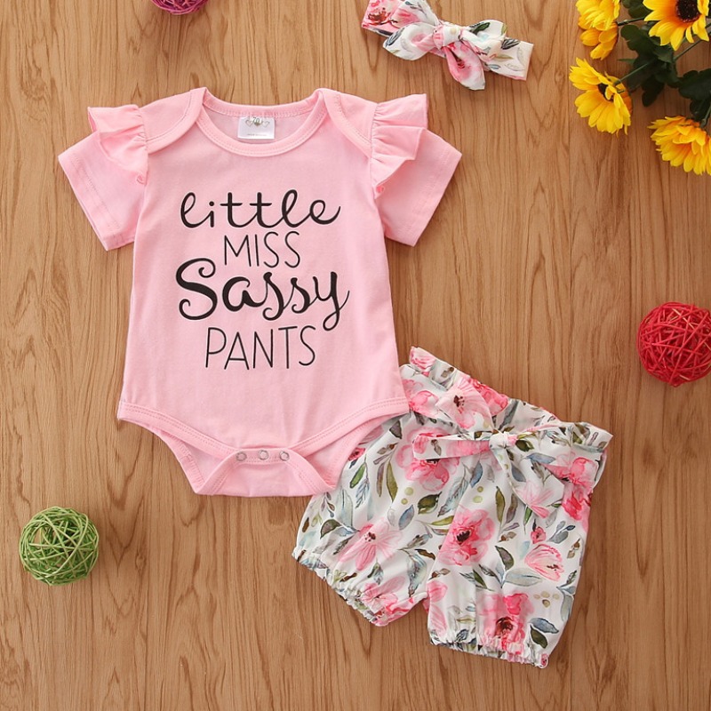 lovely Casual Plants Print Pink Girl Two-piece Shorts Set 
lovely Casual Plants Print Pink Girl Two-piece Shorts Set