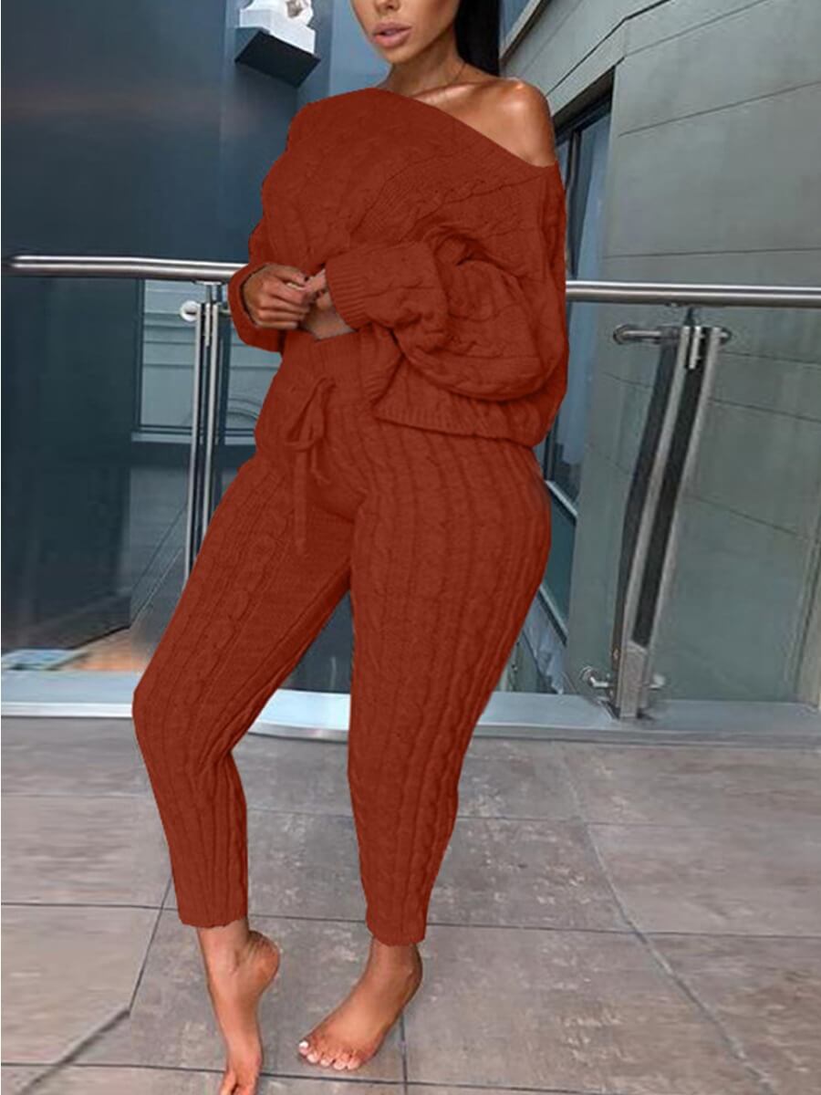 Lovely Casual Bateau Neck Drawstring Design Wine Red Plus Size Two-piece Pants Set
Lovely Casual Bateau Neck Drawstring Design Wine Red Plus Size Two-piece Pants Set