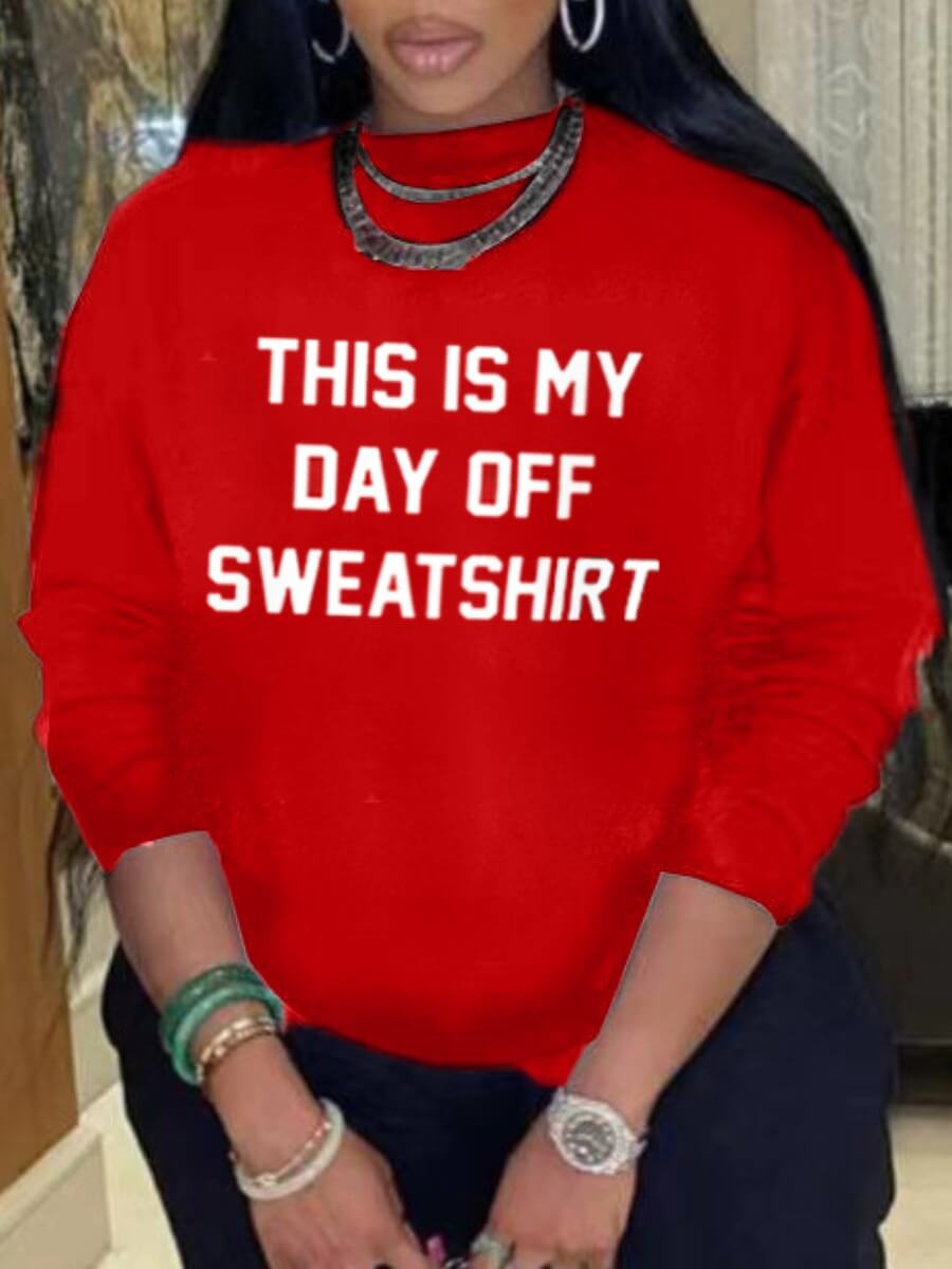 Lovely Casual O Neck Letter Print Red Hoodie
Lovely Casual O Neck Letter Print Red Hoodie