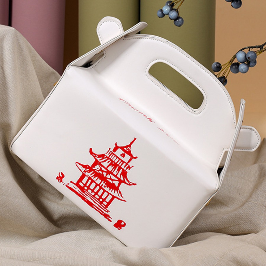 Lovely Casual Tower Print White Crossbody Bag
Lovely Casual Tower Print White Crossbody Bag