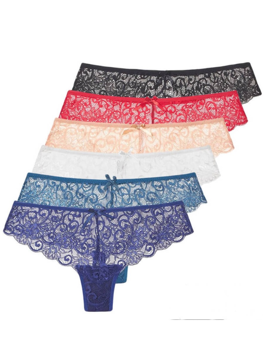 LW SXY 3 See-through Bow-tie Decoration Multicolor Panties (Random Colours), Multi
LW SXY 3 See-through Bow-tie Decoration Multicolor Panties (Random Colours), Multi