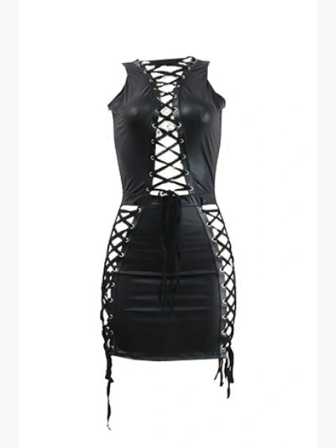 astr dress lace Belted Lace Midi Dress main image 0