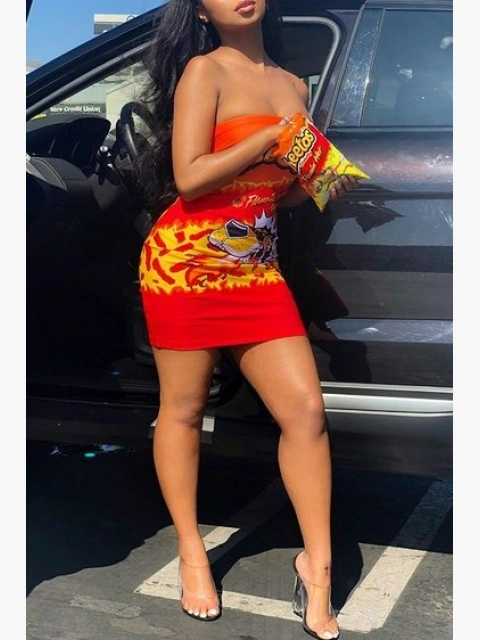 Lovelywholesale red dresses discount