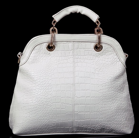 white padded clutch bag