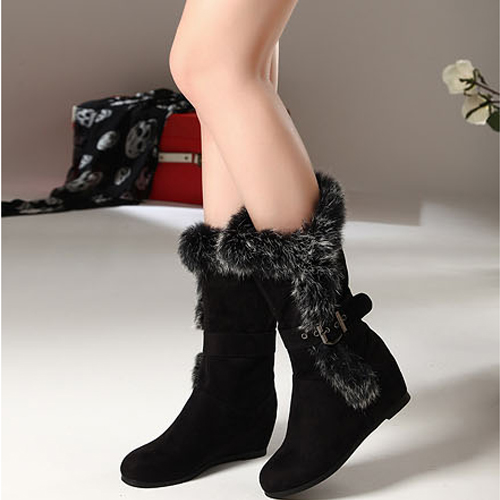 flat slip on ankle boots