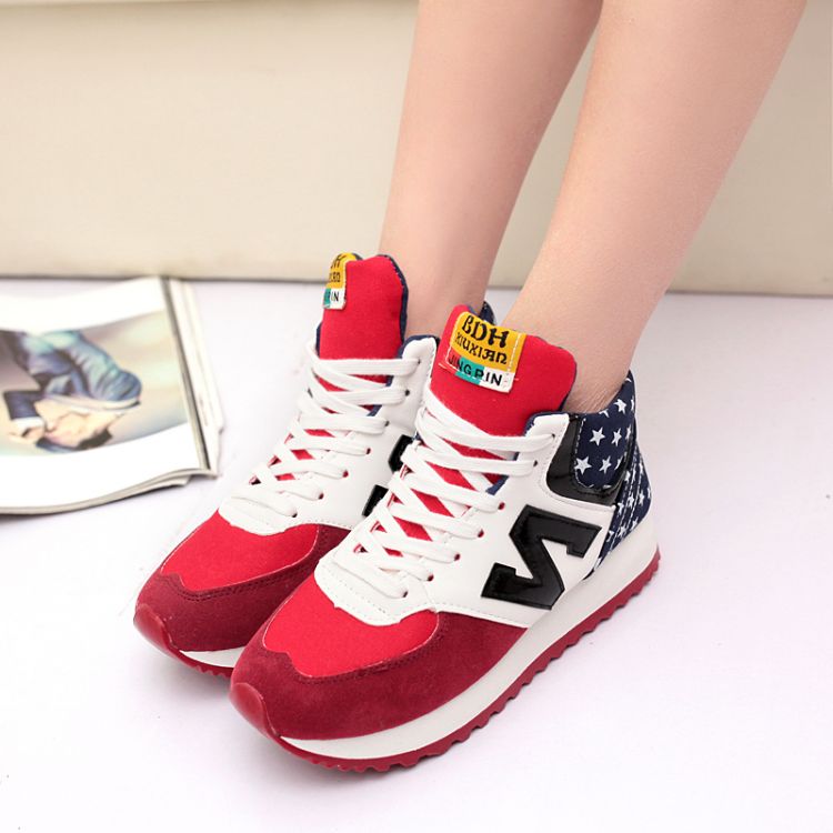 cheap red canvas shoes