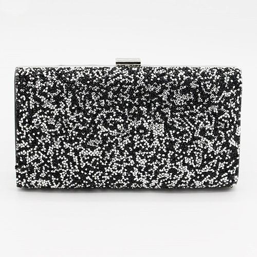Fashion Black Metal Clutches Bags_Clutches Bags_Bags_Accessories