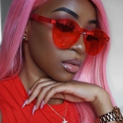 Fashion Red PC Sunglasses