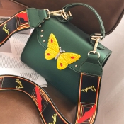Lovely Fashion Butterfly Decorative Wide Straps De