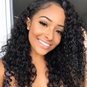 Lovely African Curly Black Wigs