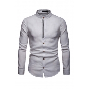 Lovely Trendy Long Sleeves White Cotton Shirts