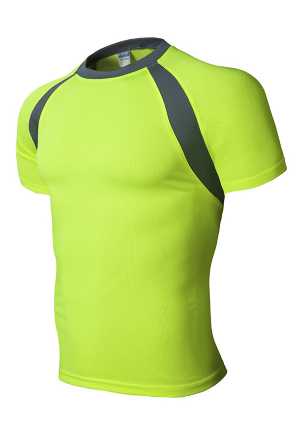 

Lovely Leisure Patchwork Green T-shirt