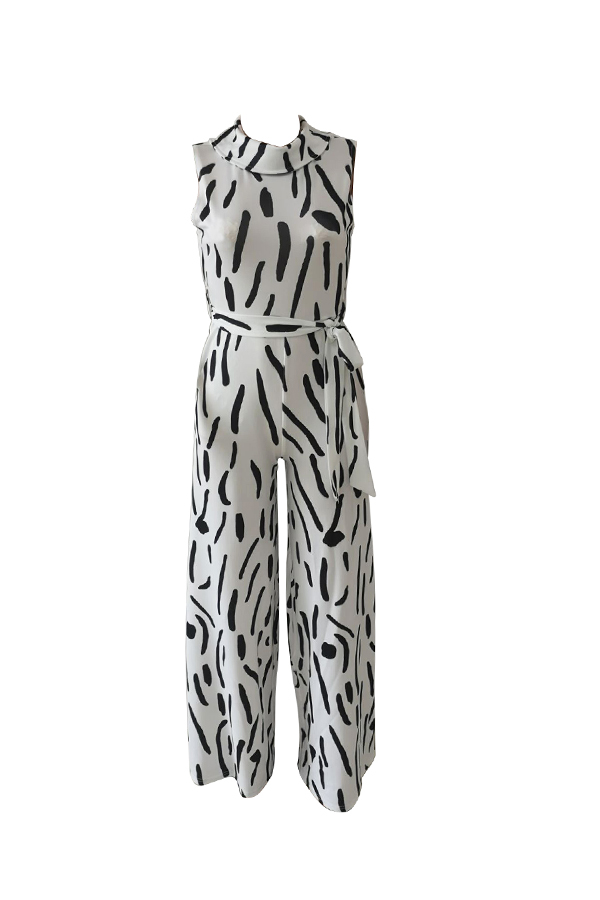 black and white one piece jumpsuit