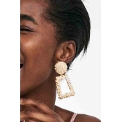 Lovely Trendy Gold Alloy Earring