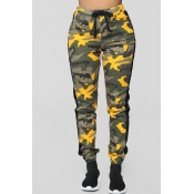 Lovely Trendy Camouflage Printed Pants