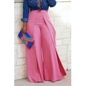Lovely Trendy Loose Pink Pants