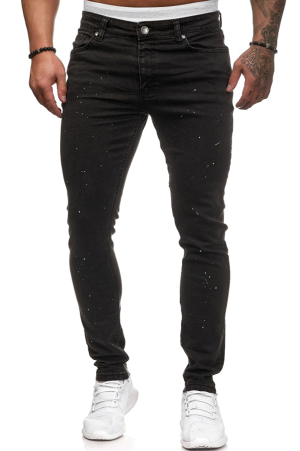 

Lovely Casual Skinny Black Jeans
