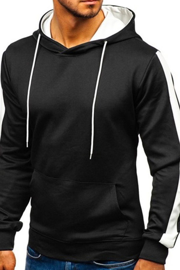 

Lovely Casual Hooded Collar Black Hoodie