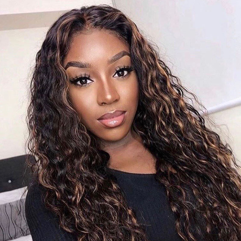 

Lovely Chic Curly Brown Wigs