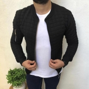 Lovely Casual Basic Black Jacket