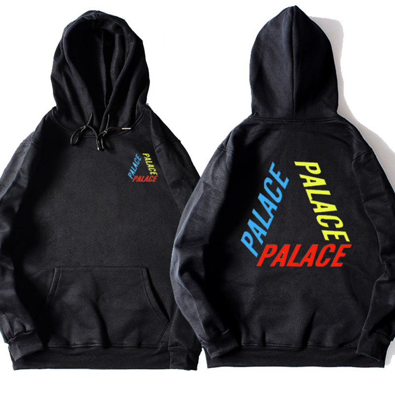 

Lovely Chic Hooded Collar Letter Black Hoodie