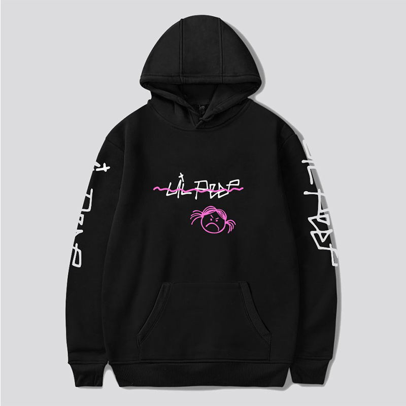 

Lovely Casual Hooded Collar Black Hoodie