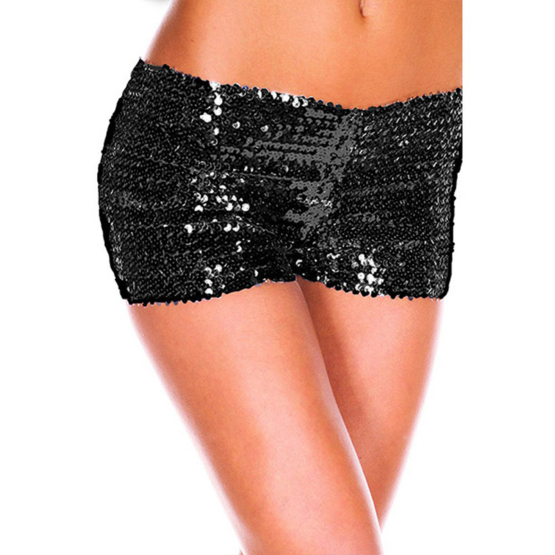 

Lovely Sexy Print Black Panties