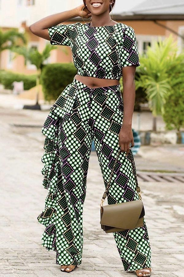 two piece pants set