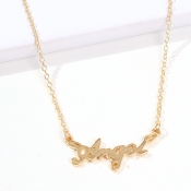 Lovely Chic Gold Alloy Necklace