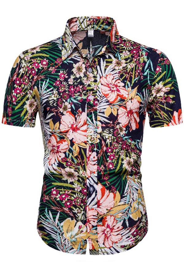 

Lovely Bohemian Print Multicolor Shirt, Multi