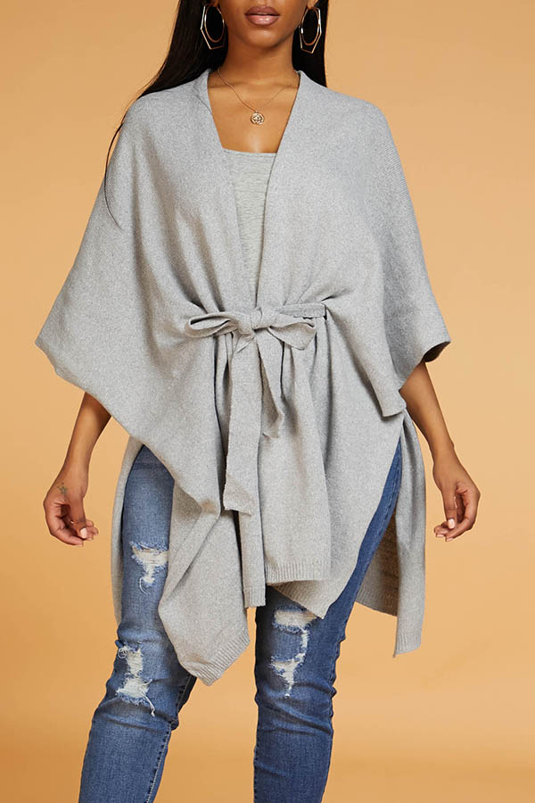 

Lovely Leisure Loose Grey Sweater