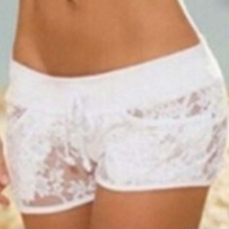 

Lovely Sexy Lace White Panties
