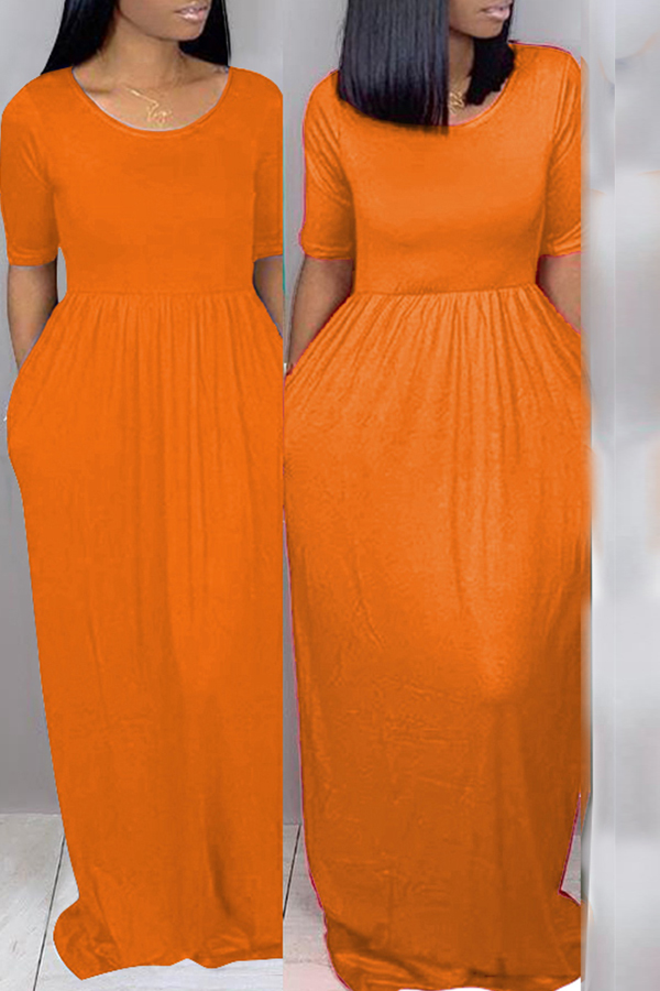

Lovely Leisure Loose Croci Maxi Dress