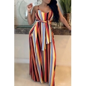 LW Bohemian Striped Jacinth Maxi Dress