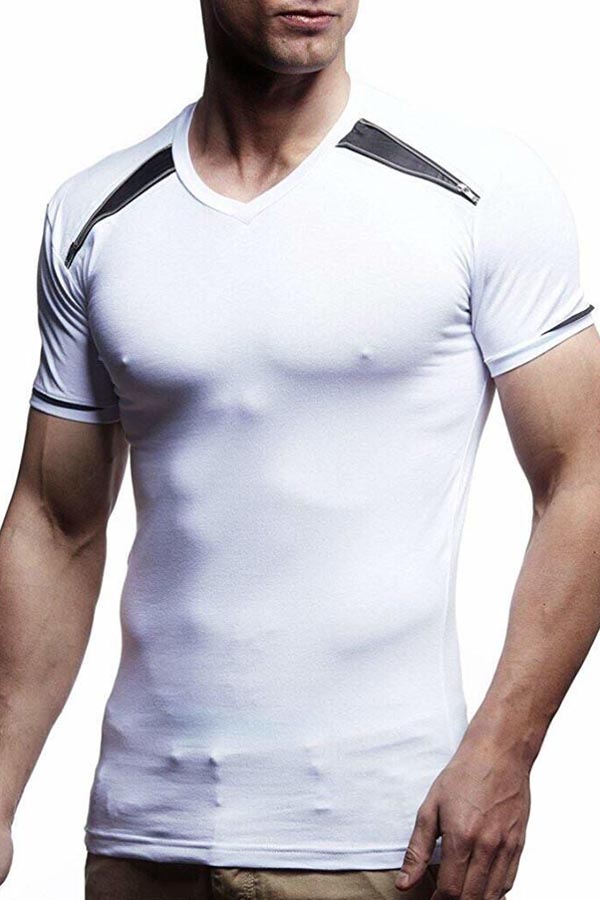

Lovely Leisure Basic White T-shirt