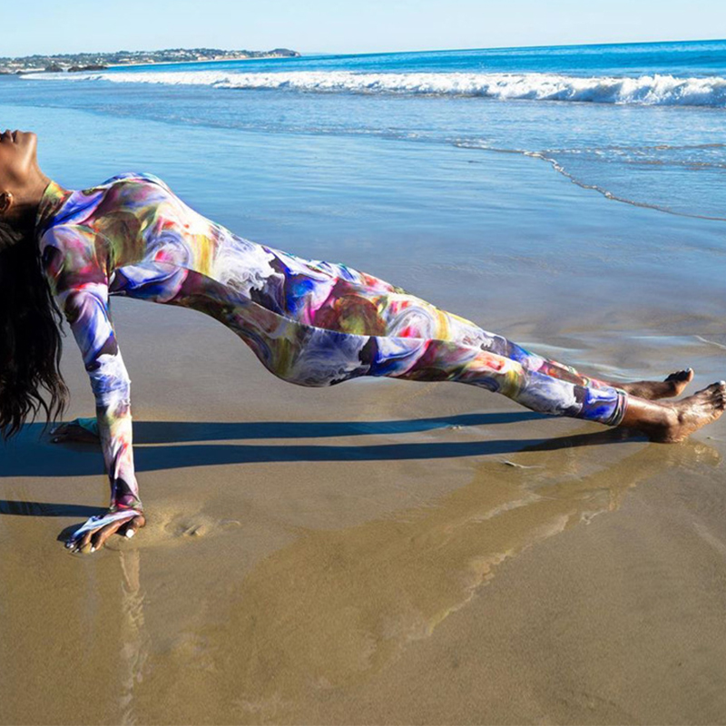 

Lovely Casual Print Skinny One-piece Jumpsuit, Multi