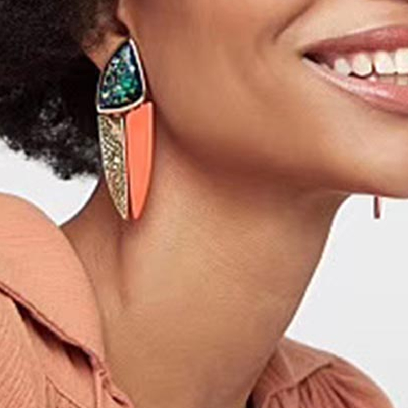 

Lovely Vintage Basic Green Earring