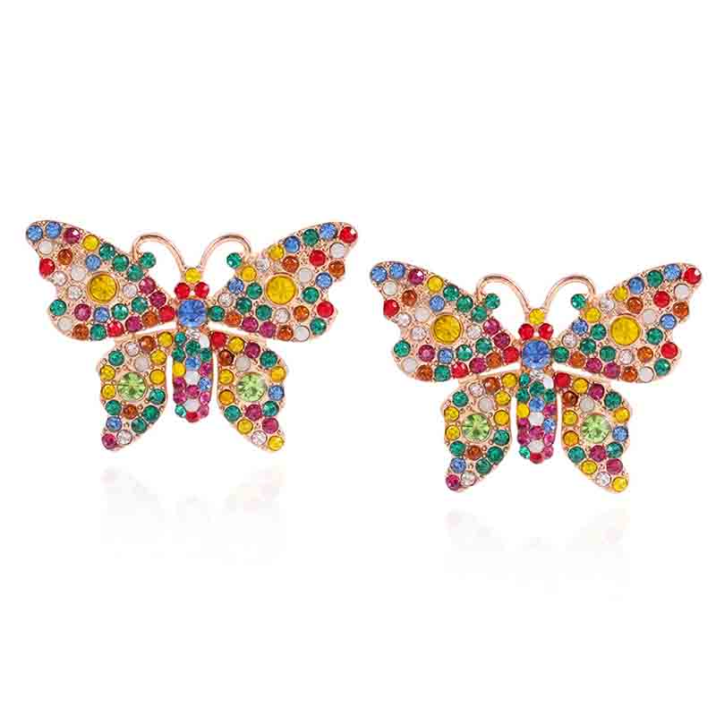 

Lovely Trendy Butterfly Multicolor Earring, Multi