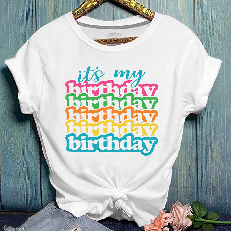 

Lovely Casual Letter Print White T-shirt