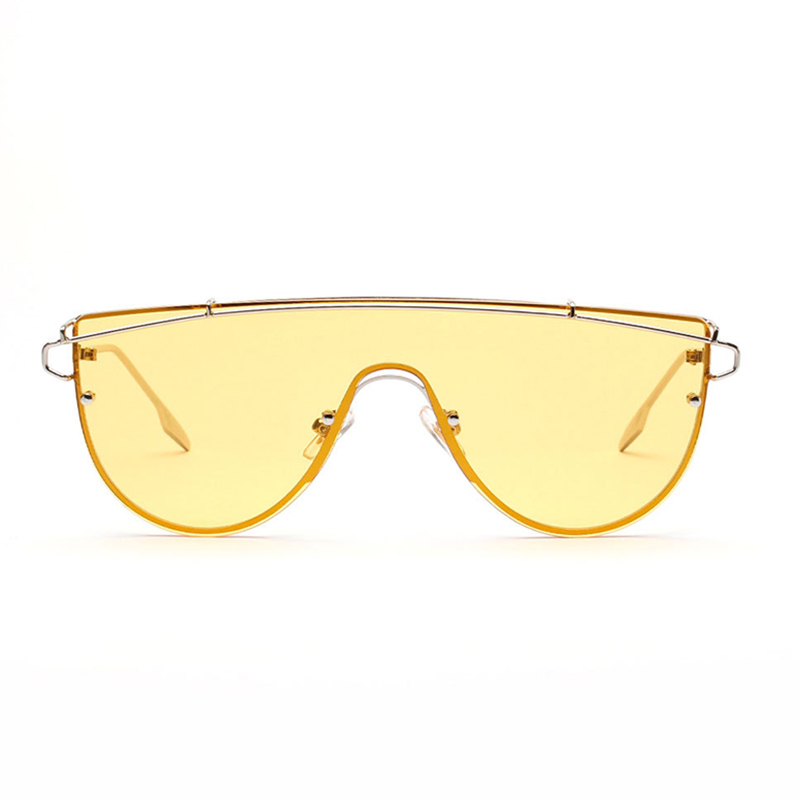 

Lovely Chic Yellow One Piece Sunglasses
