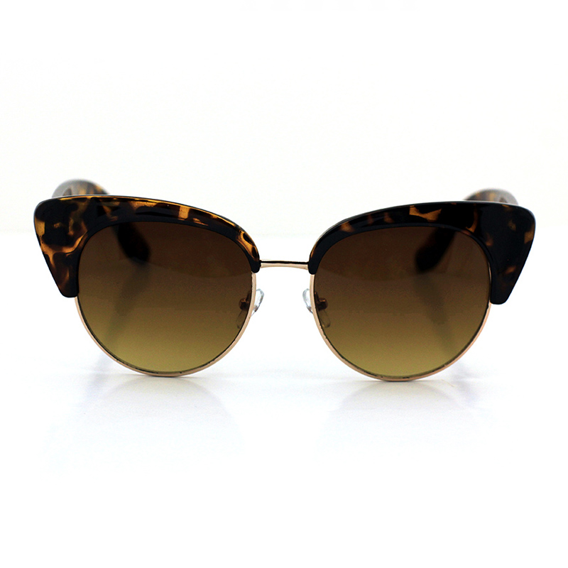 

Lovely Chic Print Brown Sunglasses