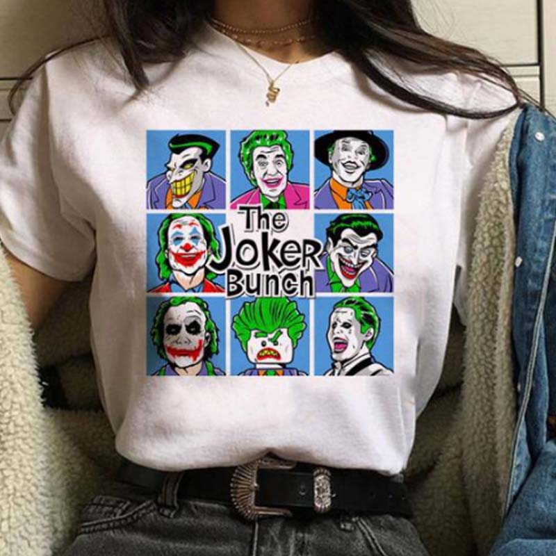 

Lovely Casual Cartoon Print White Plus Size T-shirt