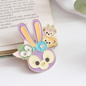 Lovely Sweet Cartoon Purple Hairpin