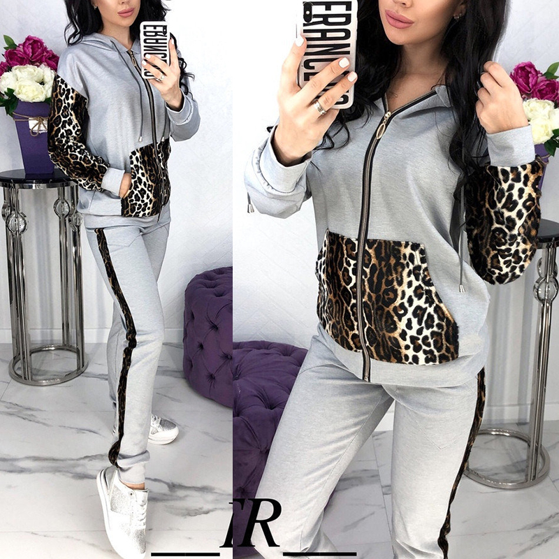 

Lovely Trendy Patchwork Grey Loungewear