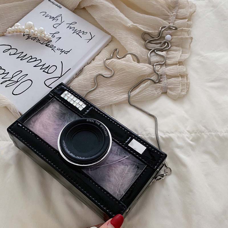 

Lovely Chic Black Crossbody Bag