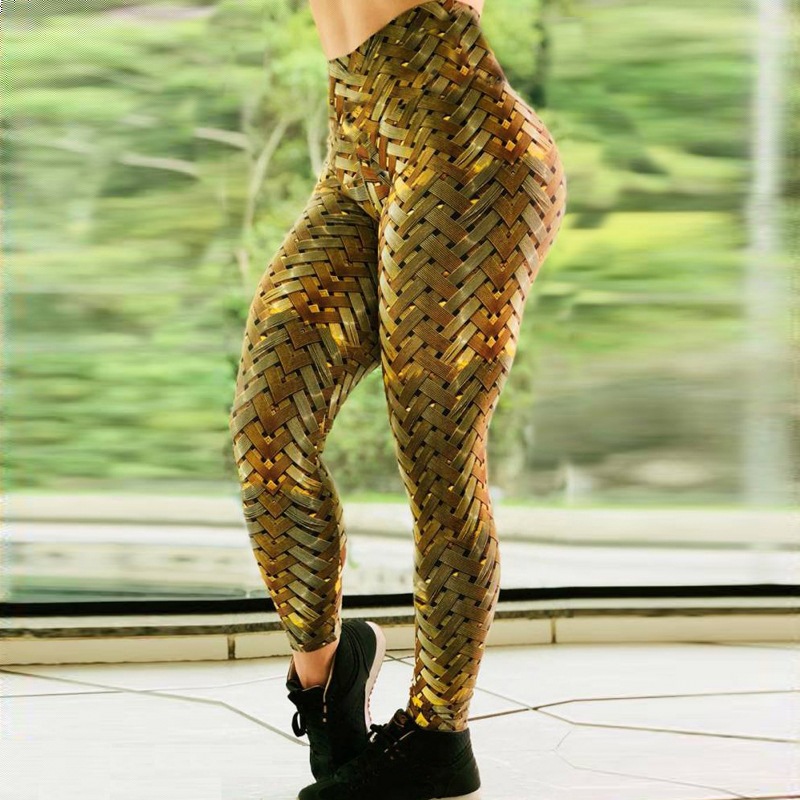

Lovely Sportswear Skinny Yellow Plus Size Pants