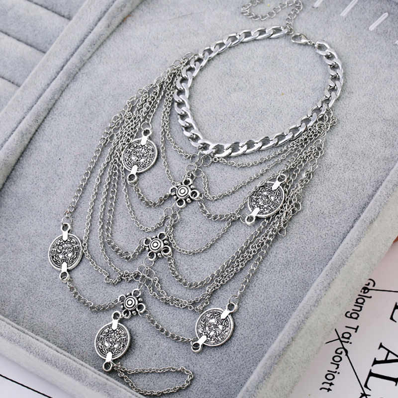 

Lovely Stylish Silver Body Chain